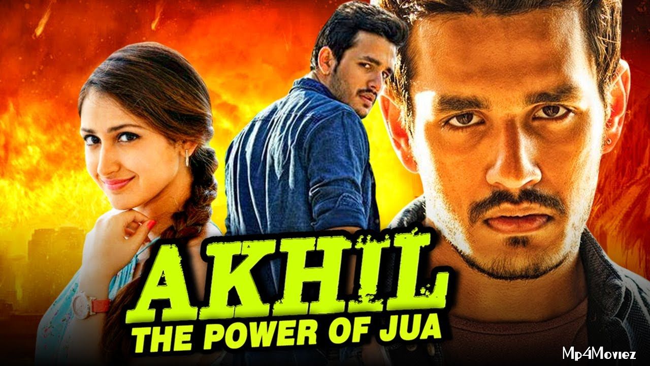 poster of Akhil The Power Of Jua (Akhil) 2021 Hindi Dubbed HDRip