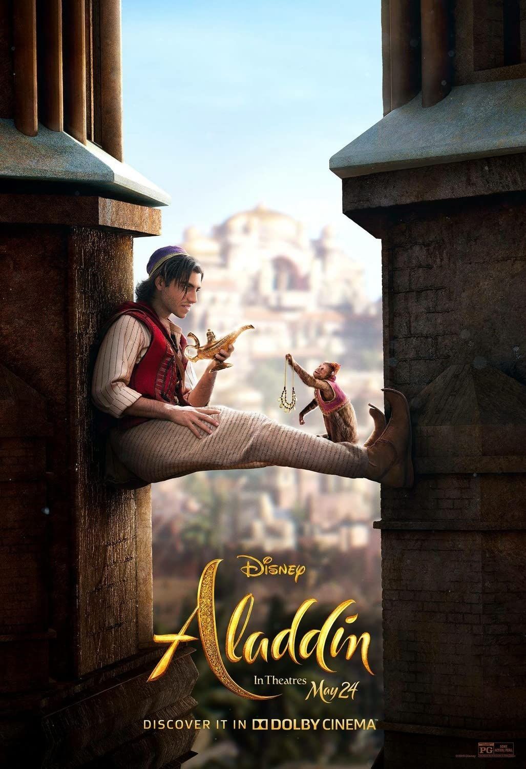 poster of Aladdin (2019) Hindi Dubbed BluRay