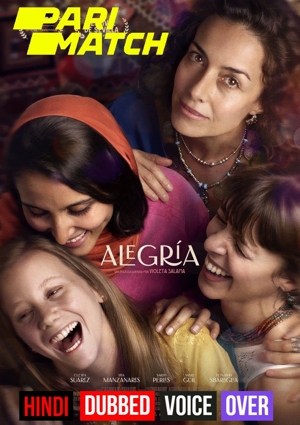 poster of Alegría (2021) Hindi (Voice Over) Dubbed CAMRip