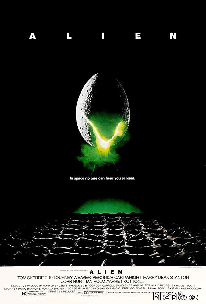 poster of Alien 1979 Director Cut Hindi Dubbed Movie