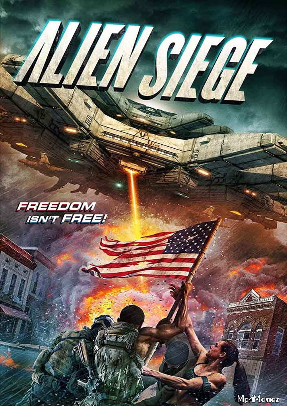 poster of Alien Siege (2018) Hindi Dubbed BRRip