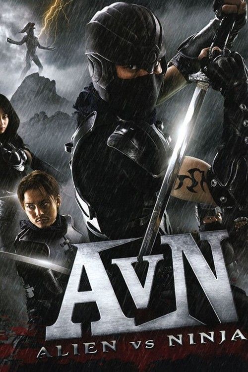 poster of Alien vs Ninja (2010) Hindi Dubbed Movie