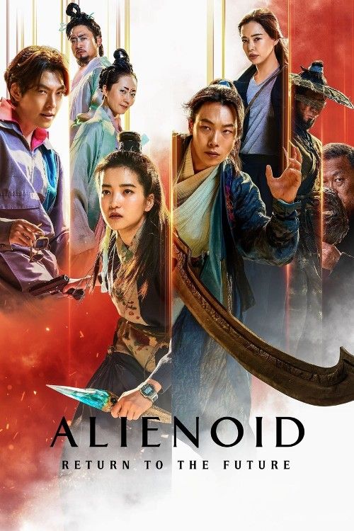 poster of Alienoid: The Return to the Future 2024 Hindi Dubbed Movie