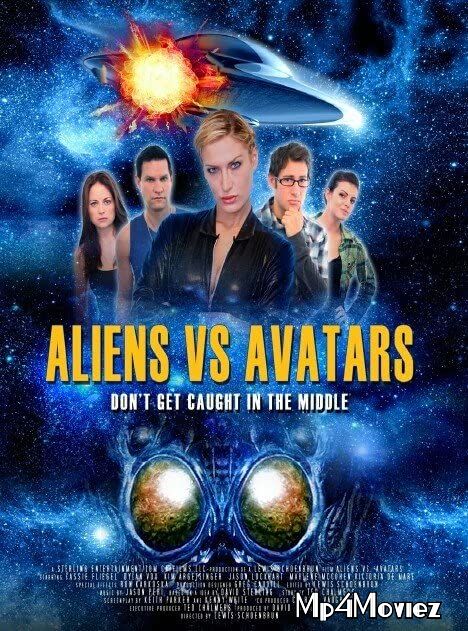 poster of Aliens vs Avatars (2011) Hindi Dubbed BRRip