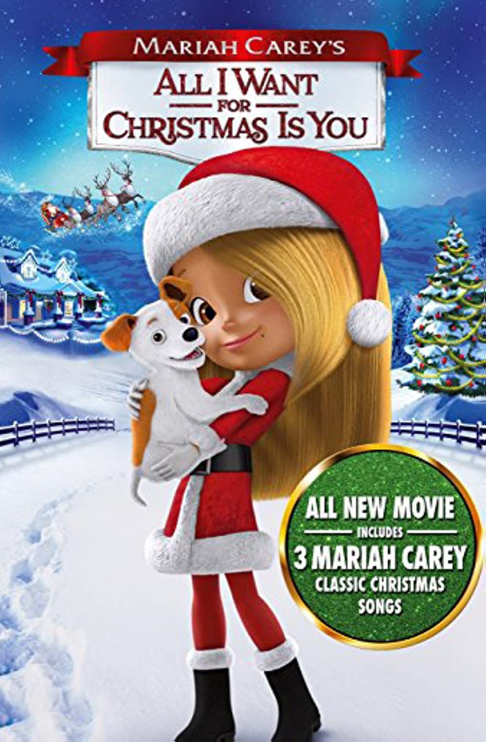 poster of All I Want for Christmas Is You (2017) Hindi Dubbed BluRay