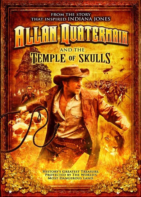 poster of Allan Quatermain and the Temple of Skulls (2008) Hindi Dubbed