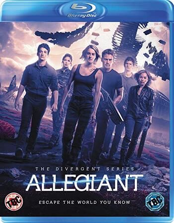 poster of Allegiant (2016) Hindi Dubbed ORG BluRay