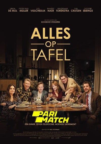 poster of Alles op tafel (2021) Hindi Dubbed (Unofficial) WEBRip