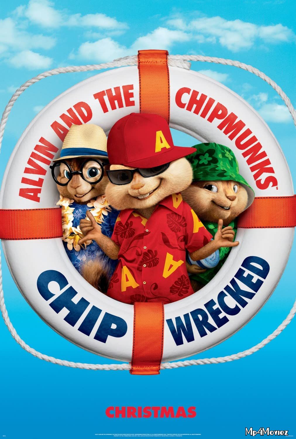 poster of Alvin and the Chipmunks: Chipwrecked (2011) English HDRip