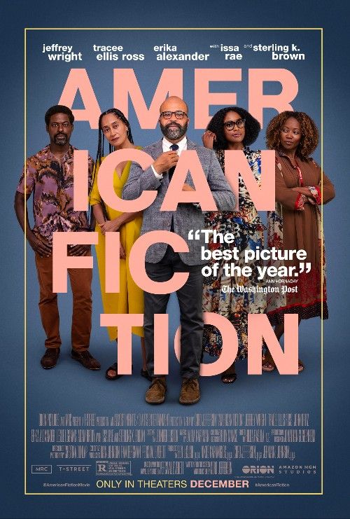 poster of American Fiction (2023) English Movie