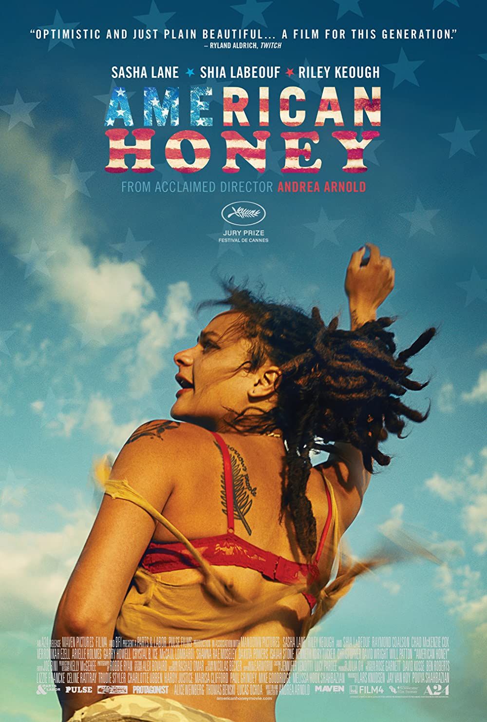 poster of American Honey (2016) Hindi Dubbed BluRay