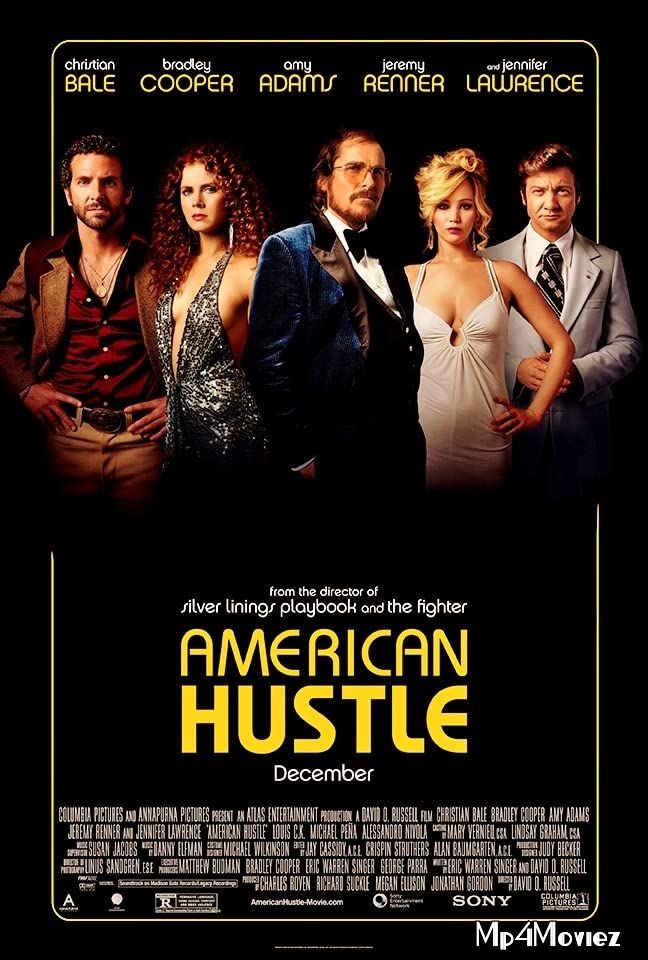 poster of American Hustle 2013 Hindi Dubbed Full Movie