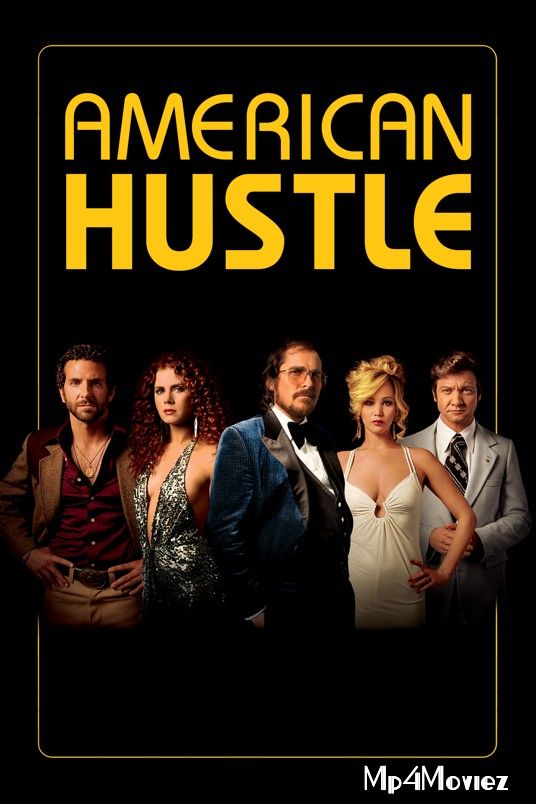 poster of American Hustle 2013 Hindi Dubbed Movie