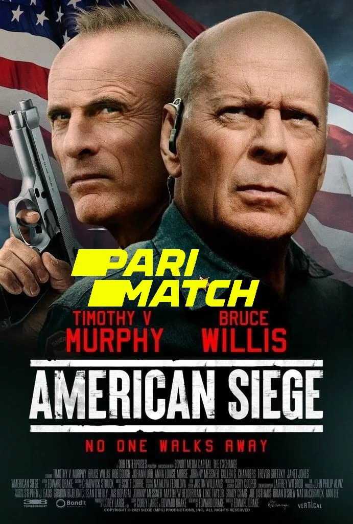 poster of American Siege (2021) Bengali (Voice Over) Dubbed WEBRip