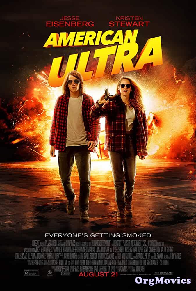 poster of American Ultra 2015 Hindi Dubbed  Full Movie