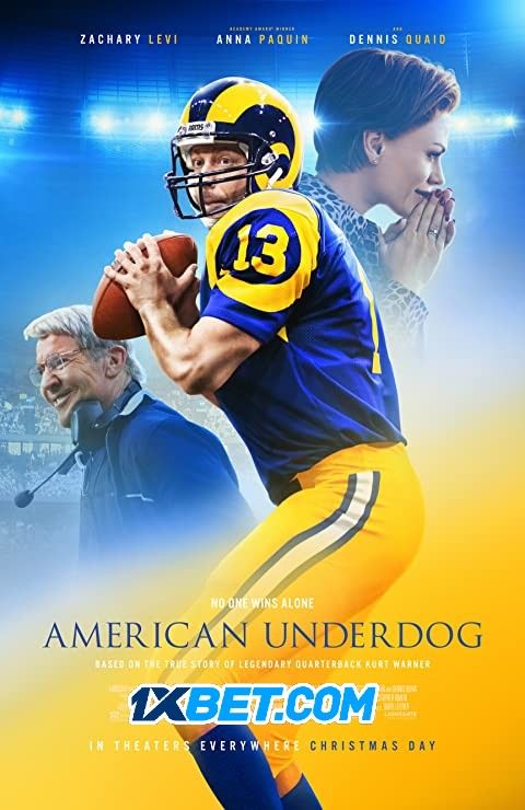 poster of American Underdog (2021) Tamil (Voice Over) Dubbed WEBRip