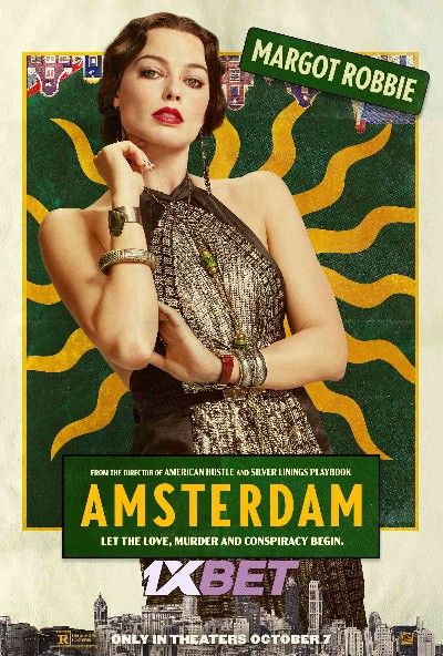 poster of Amsterdam (2022) Bengali Dubbed (Unofficial) WEBRip