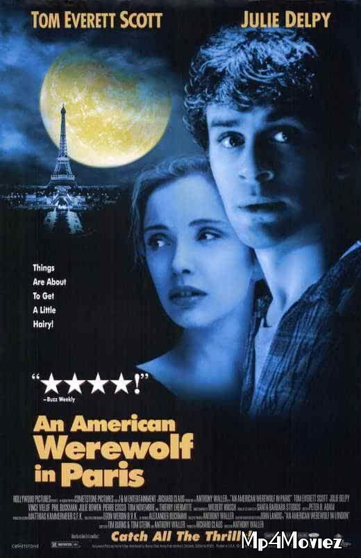 poster of An American Werewolf in Paris 1997 Hindi Dubbed Full Movie