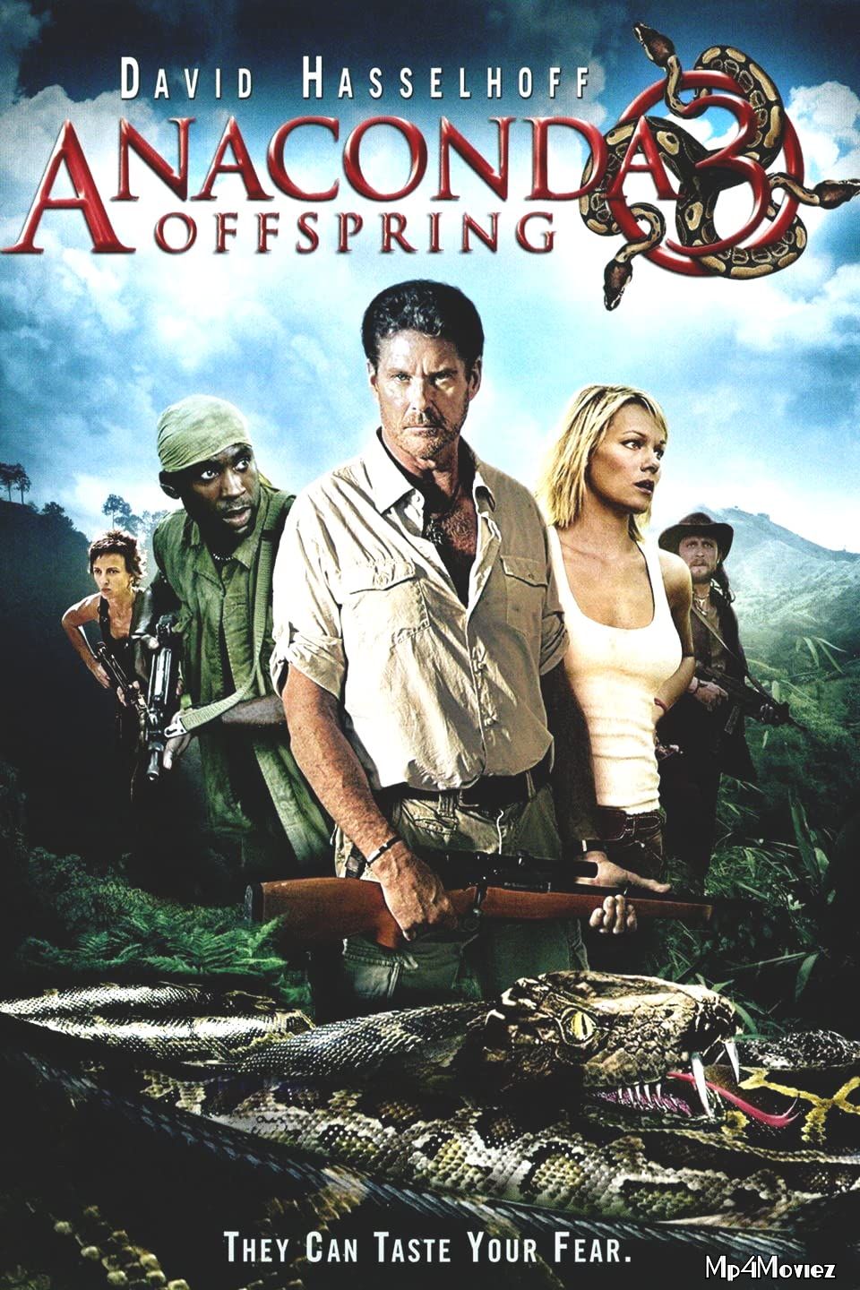 poster of Anaconda 3 Offspring (2008) Hindi Dubbed HDRip