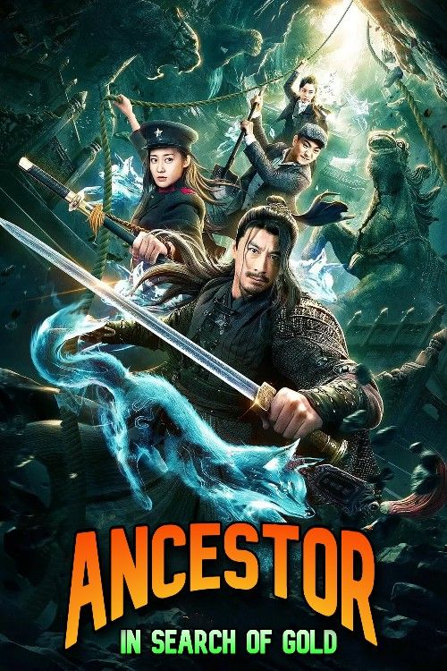 poster of Ancestor in Search of Gold (2020) Hindi Dubbed Movie