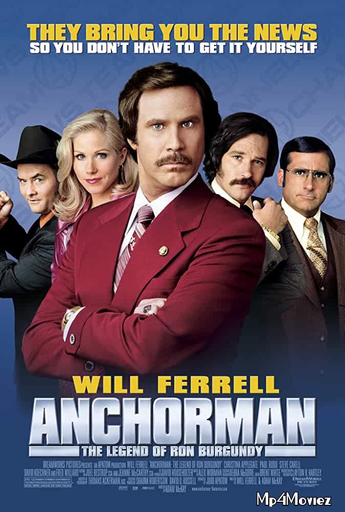 poster of Anchorman 2004 Hindi Dubbed Movie