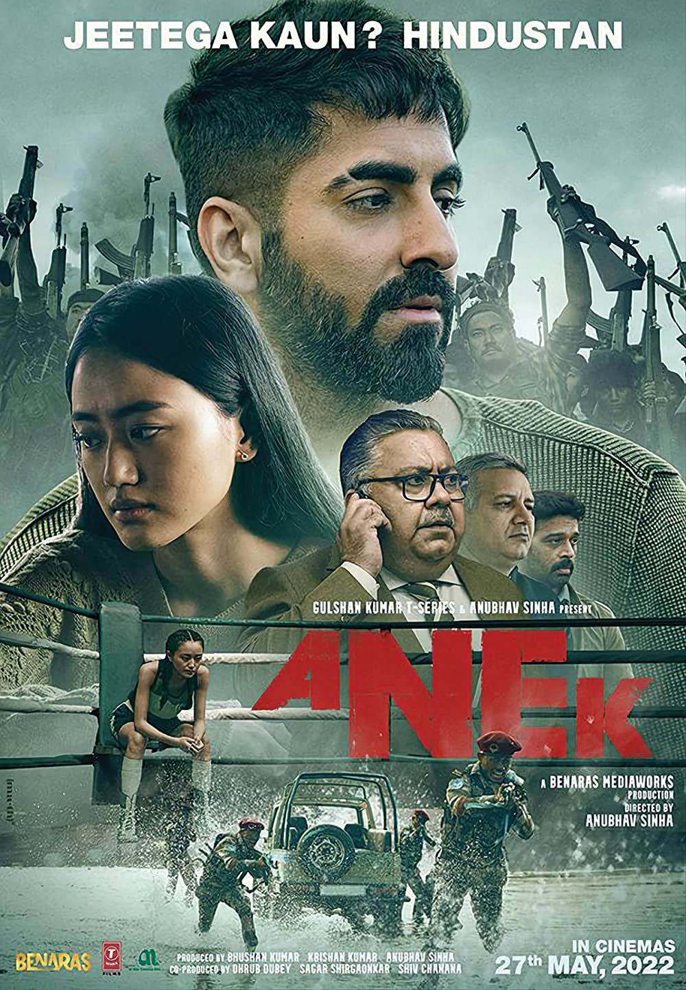 poster of Anek (2022) Hindi HDRip