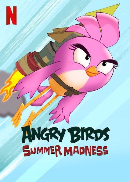 poster of Angry Birds Summer Madness (2022) S02 Hindi Dubbed Complete HDRip