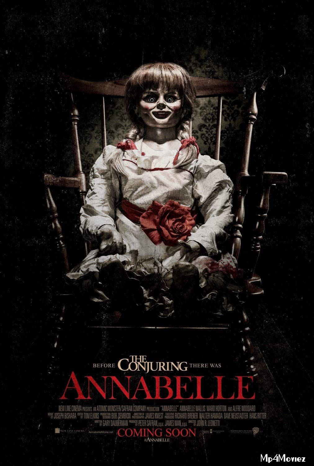 poster of Annabelle (2014) Hindi Dubbed BRRip