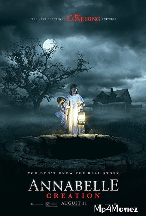 poster of Annabelle: Creation (2017) Hindi Dubbed BRRip