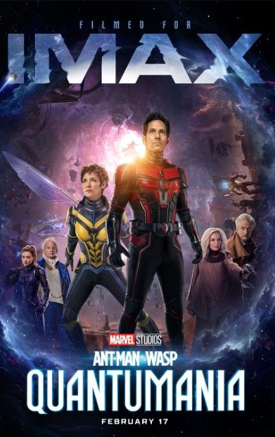 poster of Ant-Man and the Wasp Quantumania (2023) IMAX Hindi ORG Dubbed HDRip