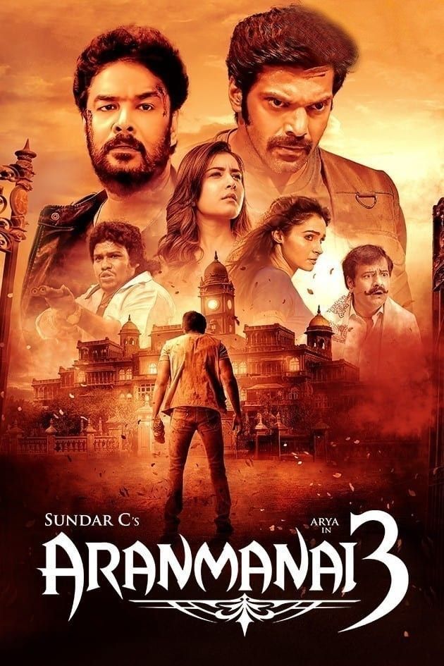 poster of Aranmanai 3 (2022) Hindi Dubbed HDRip