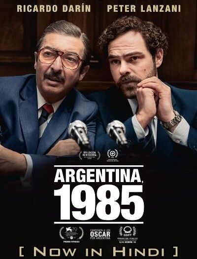 poster of Argentina 1985 (2022) Hindi Dubbed WEBRip