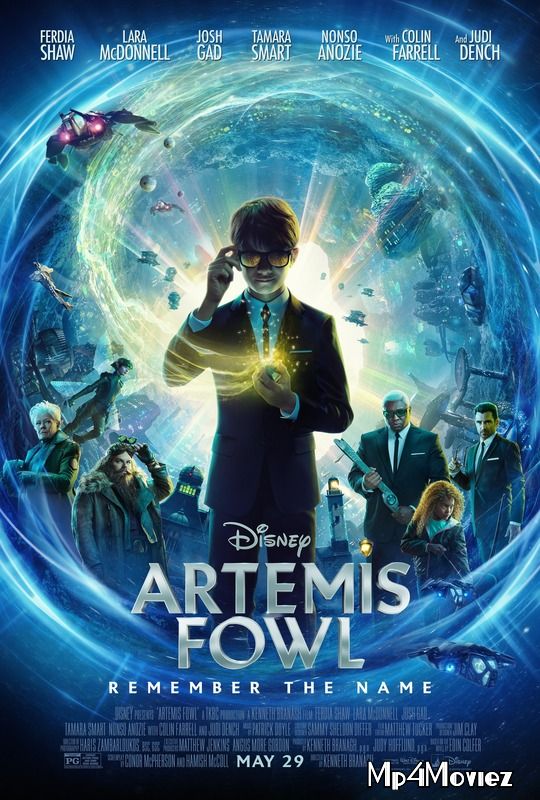 poster of Artemis Fowl 2020 Unofficial Hindi Dubbed Full Movie