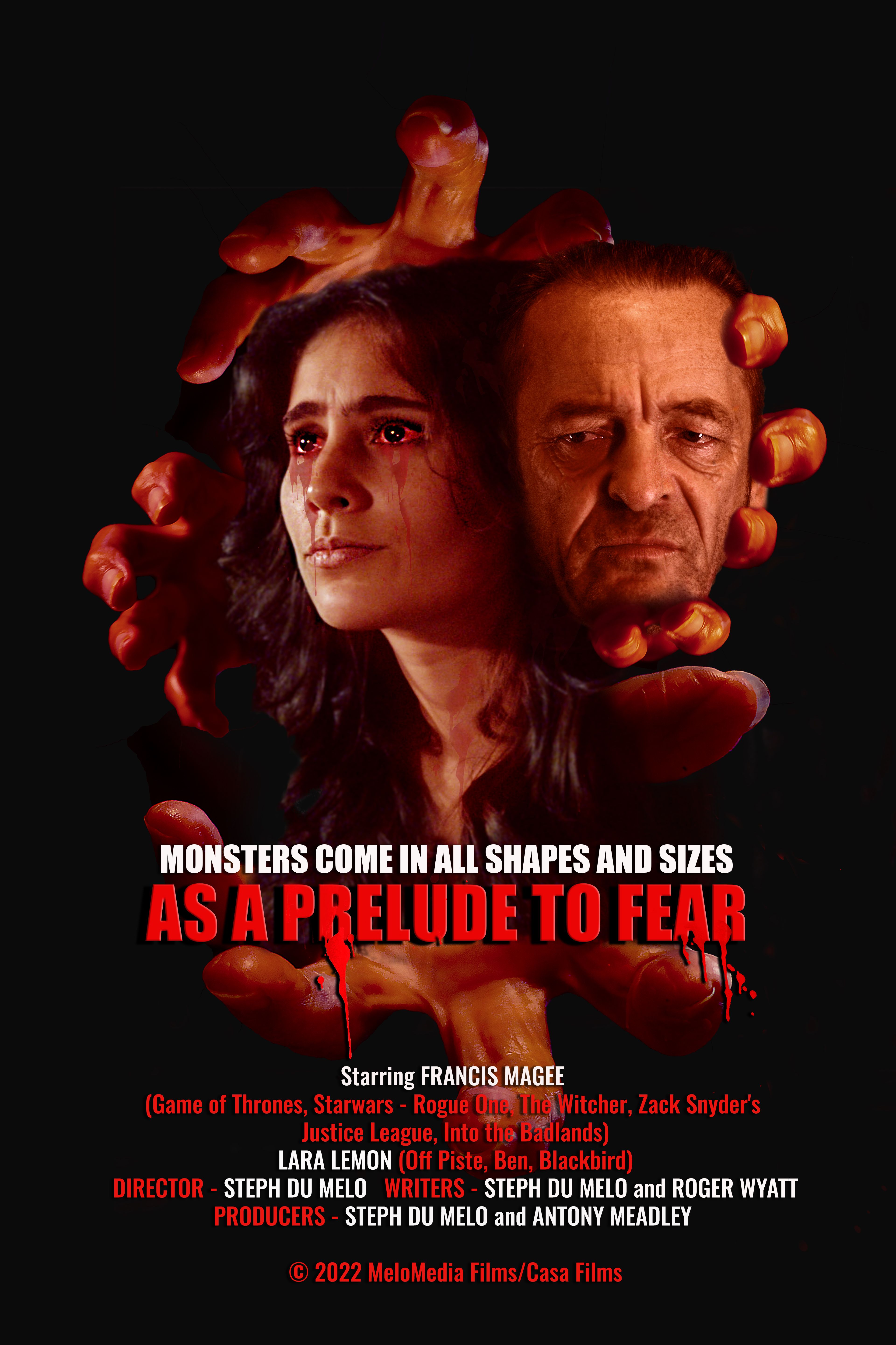 poster of As A Prelude to Fear (2022) Hindi Dubbed (Unofficial) WEBRip