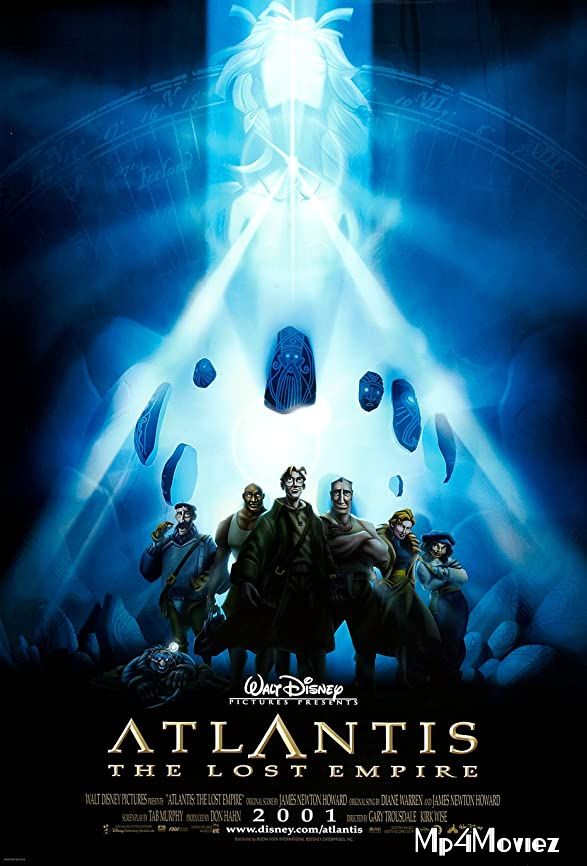 poster of Atlantis The Lost Empire (2001) Hindi Dubbed BRRip