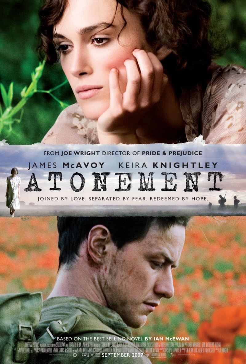 poster of Atonement (2007) Hindi ORG Dubbed BluRay