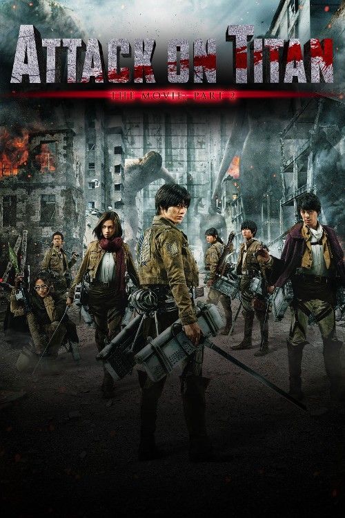 poster of Attack on Titan Part 2 (2015) Hindi Dubbed