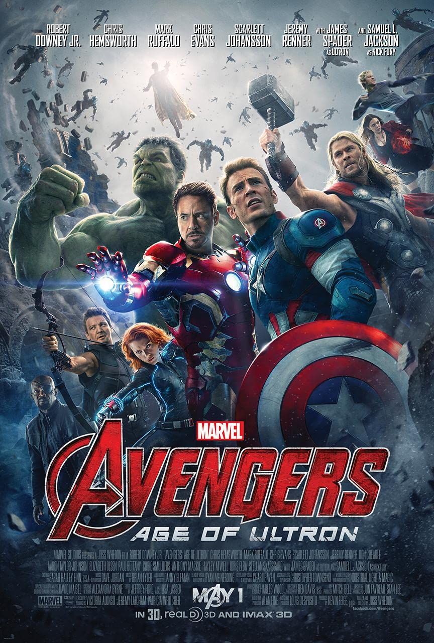 poster of Avengers: Age of Ultron (2015) Hindi Dubbed BluRay