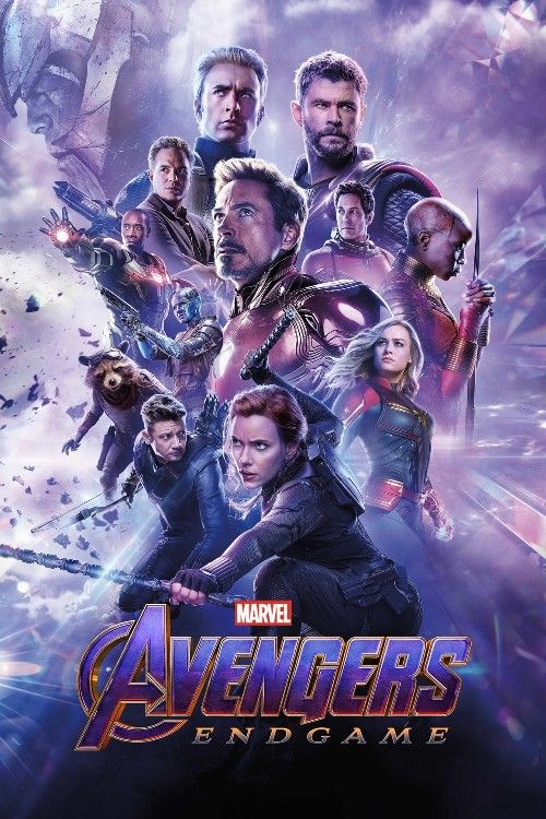 poster of Avengers: Endgame (2019) ORG Hindi Dubbed Movie