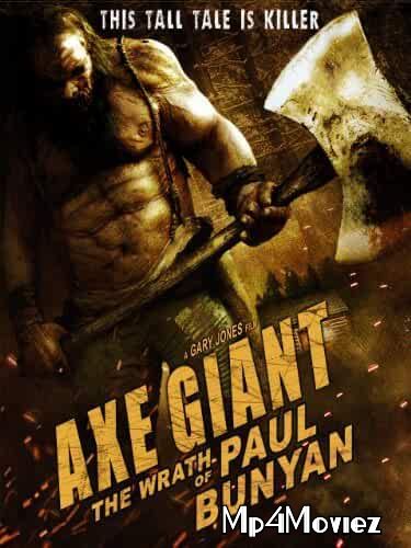 poster of Axe Giant: The Wrath of Paul Bunyan 2013 Hindi Dubbed Movie