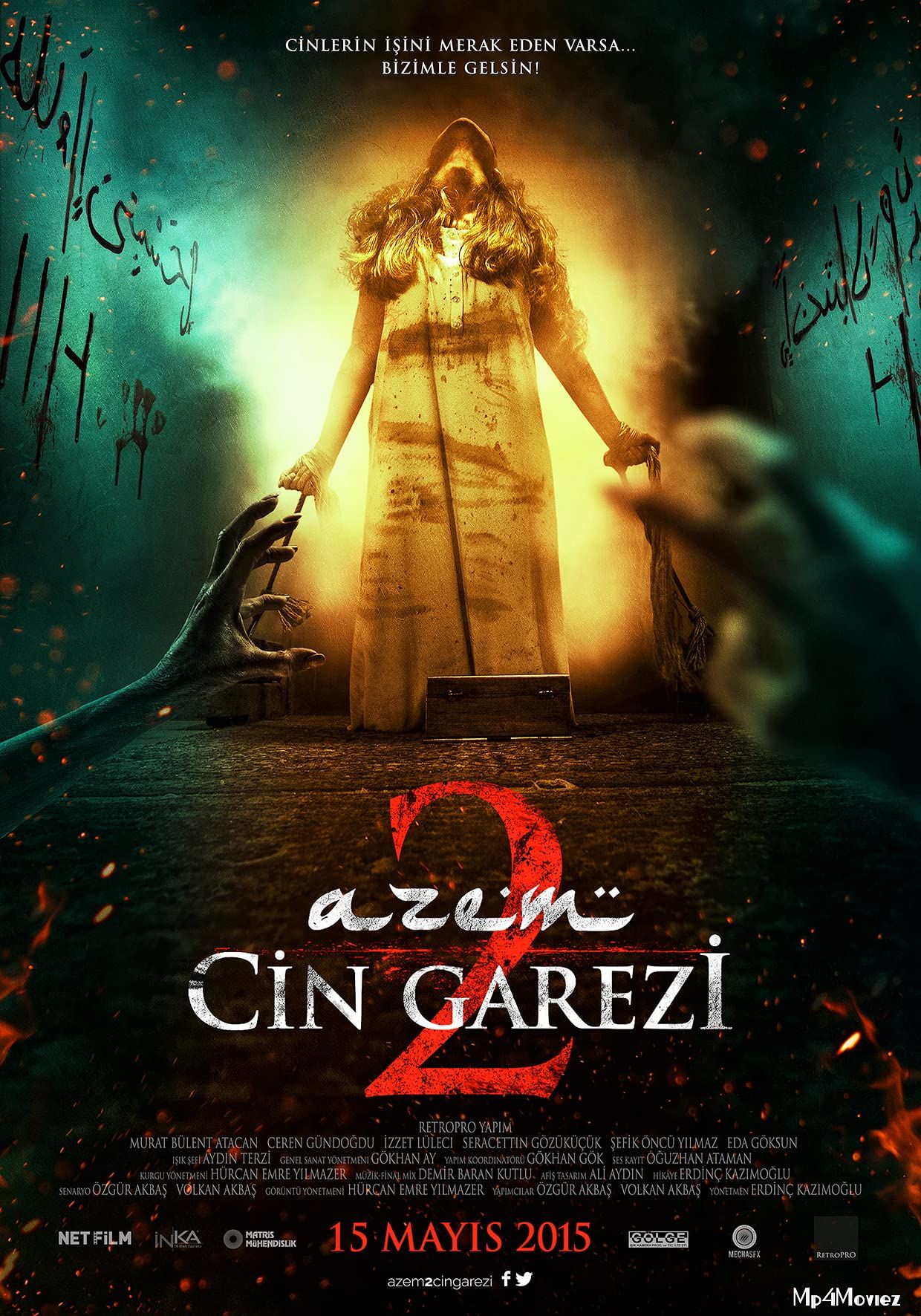 poster of Azem 2 Cin Garezi 2015 Hindi Dubbed Full Movie