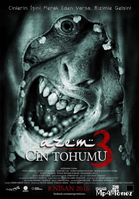 poster of Azem 3 Cin Tohumu 2016 Hindi Dubbed Full Movie