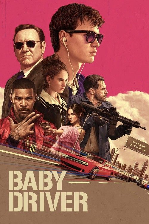 poster of Baby Driver (2017) Hindi Dubbed