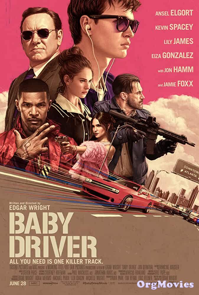 poster of Baby Driver 2017 Hindi Dubbed Full Movie