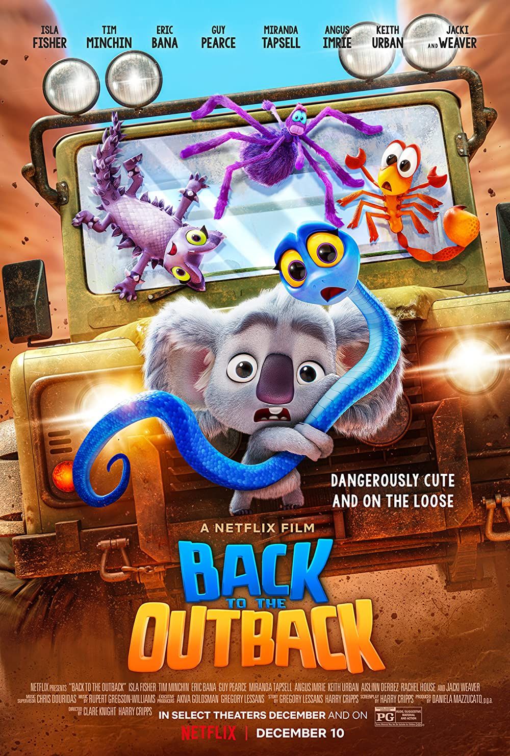 poster of Back to the Outback (2021) Hindi Dubbed HDRip