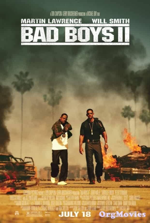 poster of Bad Boys II 2003 Hindi Dubbed