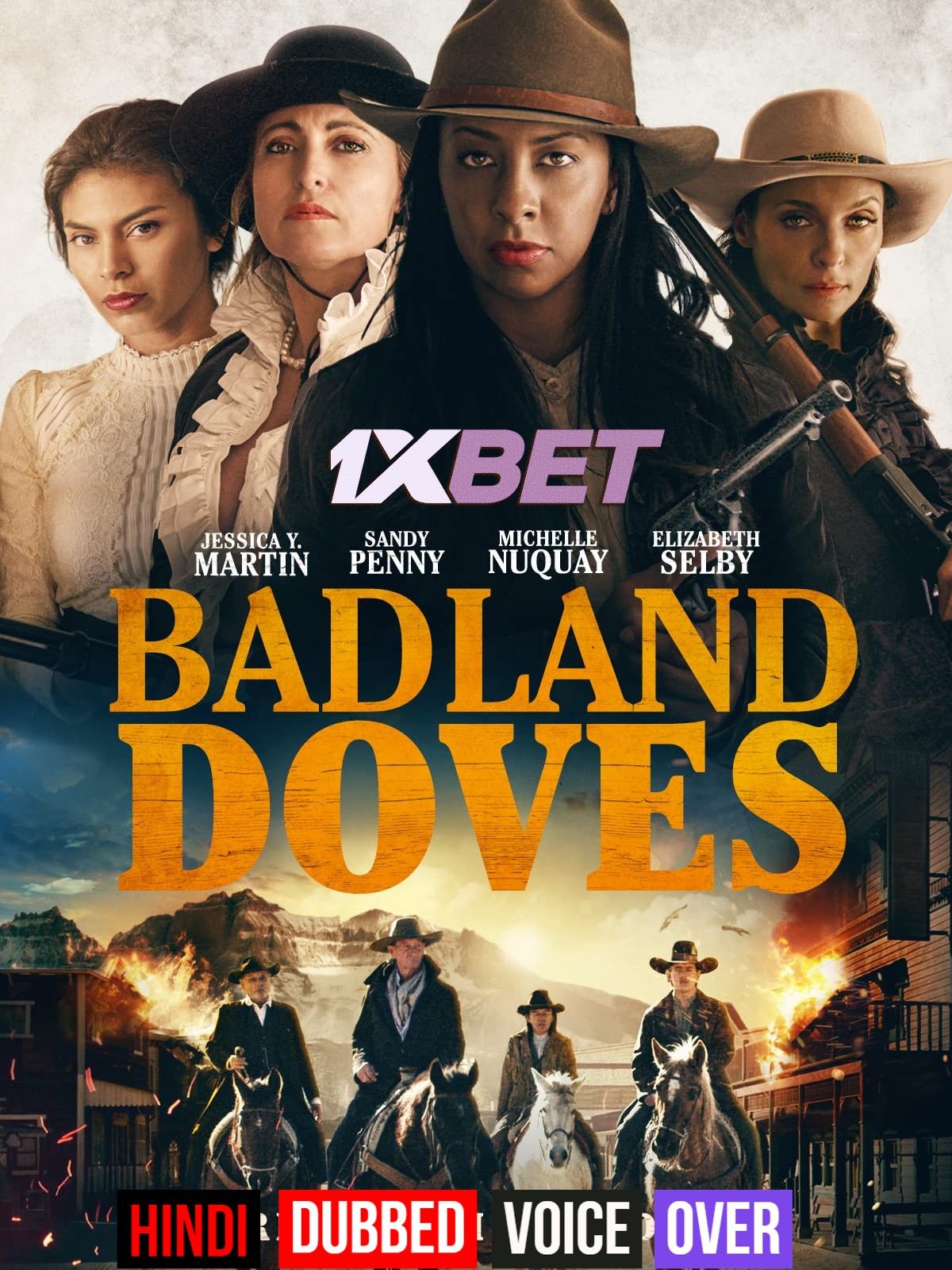 poster of Badland Doves (2021) Hindi (Voice Over) Dubbed WEBRip