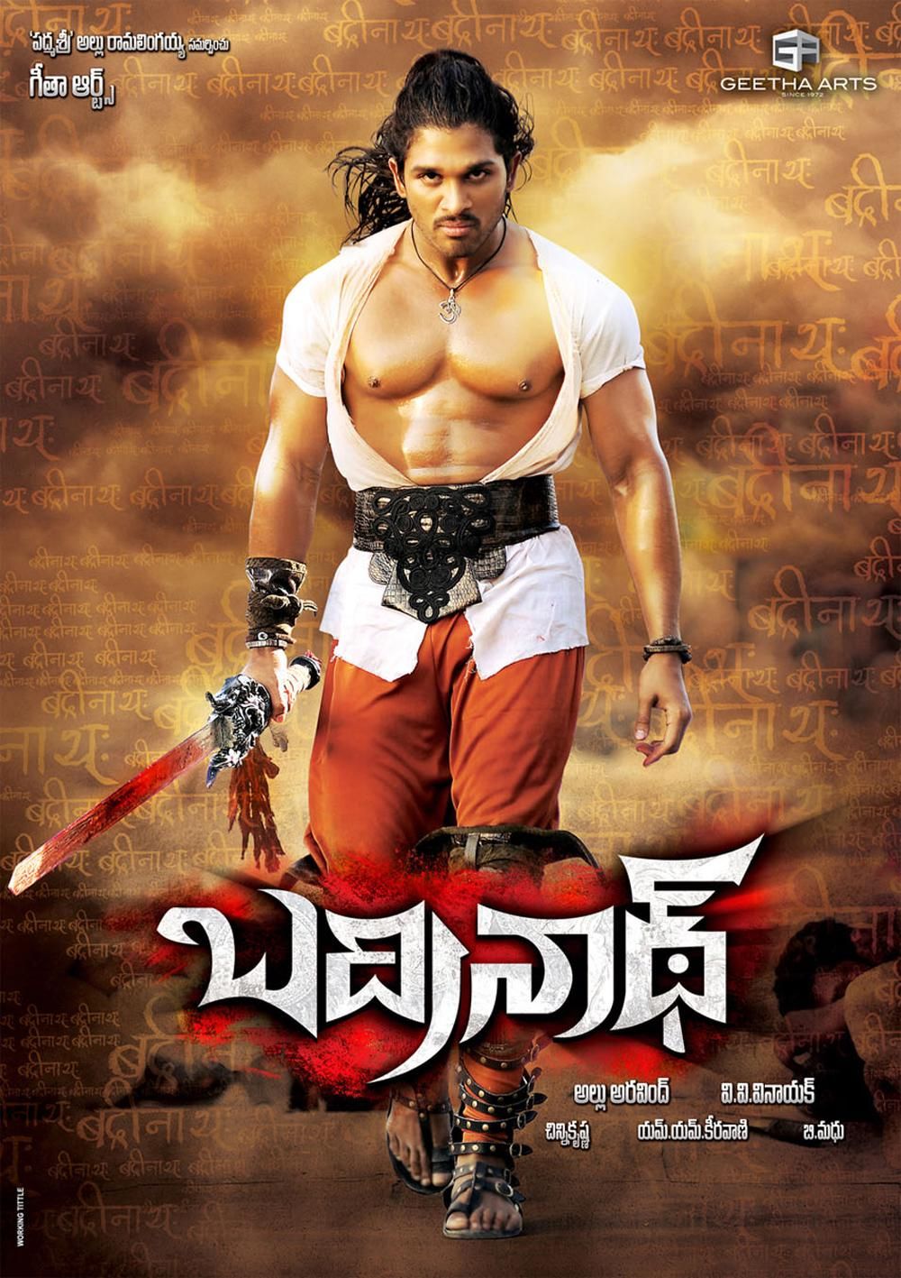 poster of Badrinath (2011) Hindi Dubbed BluRay