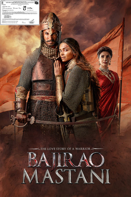 poster of Bajirao Mastani 2015 Full Movie