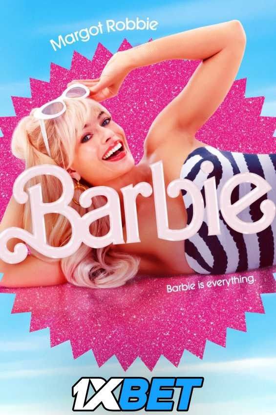 poster of Barbie (2023) Hindi HQ Dubbed Movie